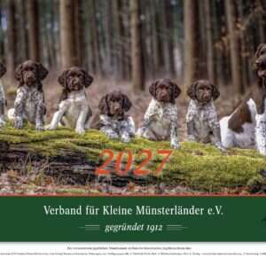 Deckblatt des Bildkalenders 2027